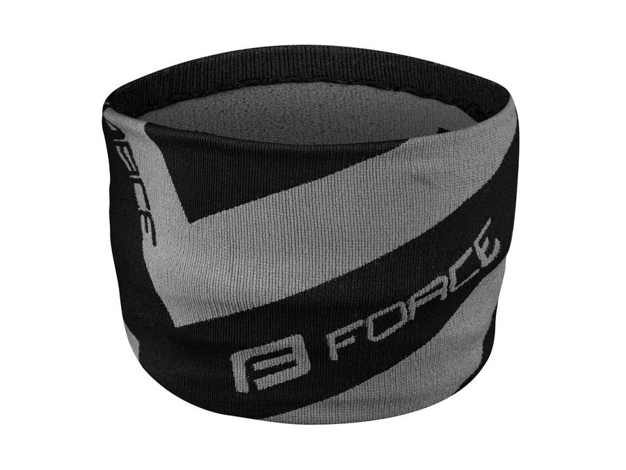 Šátek FORCE ARROW zimní, černo-šedý UNI