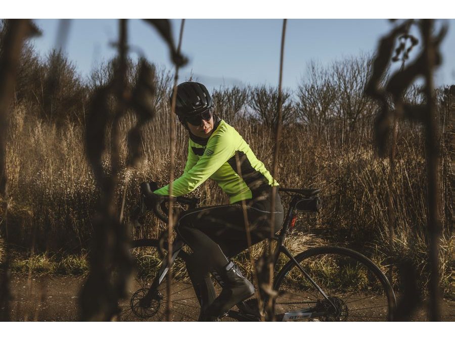 Dámská zimní bunda FORCE FROST LADY softshell, fluo-černá