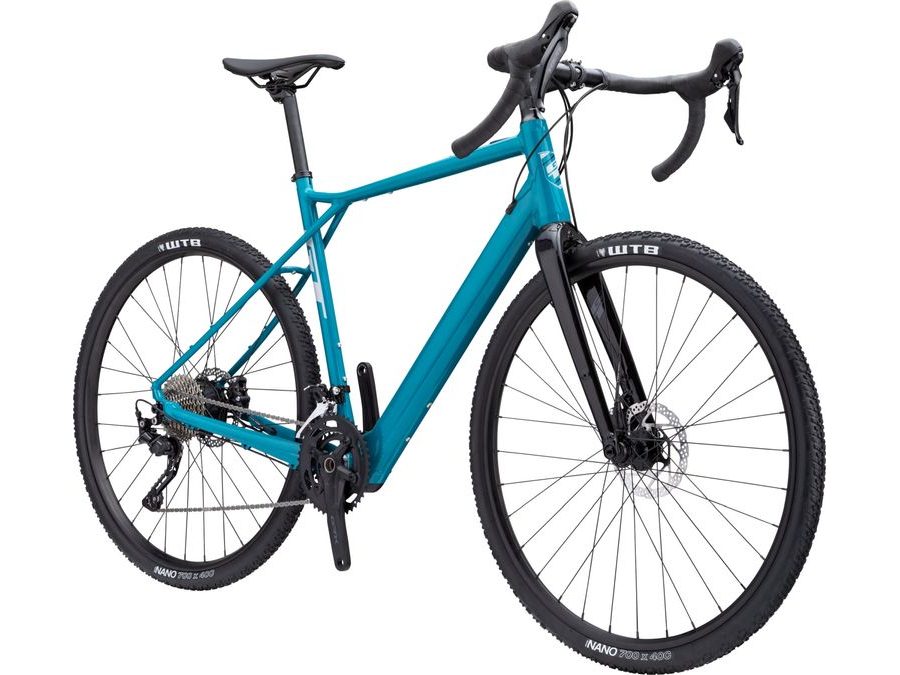 Gravel elektrokolo GT eGrade Bolt - Aqua