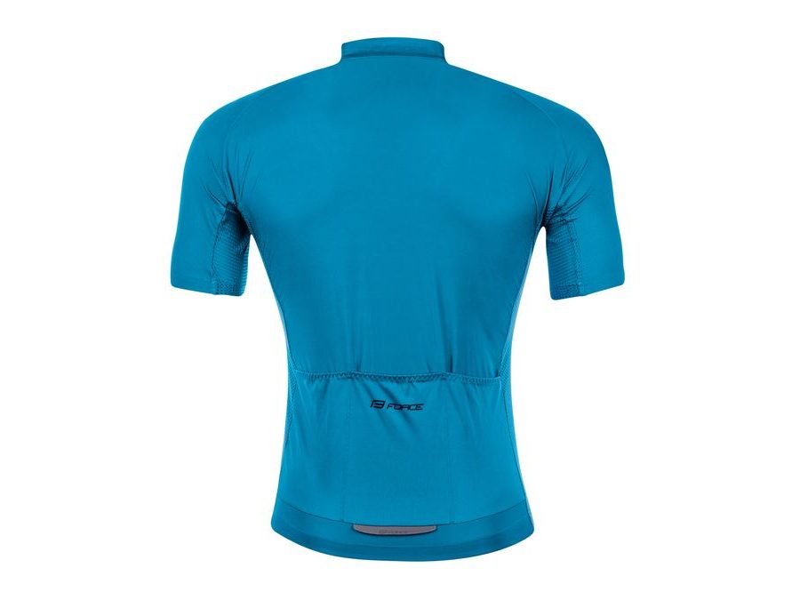 Pánský dres s krátkým rukávem FORCE PURE, modrý