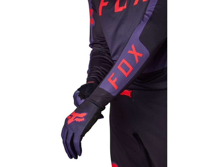 Pánský dres s dlouhým rukávem Fox Defend Ls Jersey, Sangria