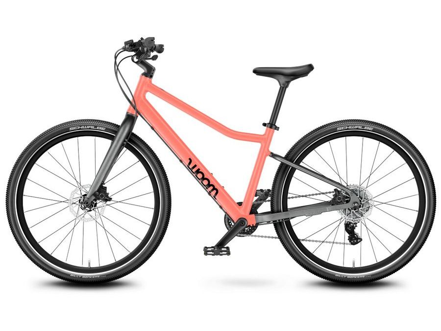 Dětské kolo Woom 5 Explore 24" - Neon Coral (Oranžová) 2025