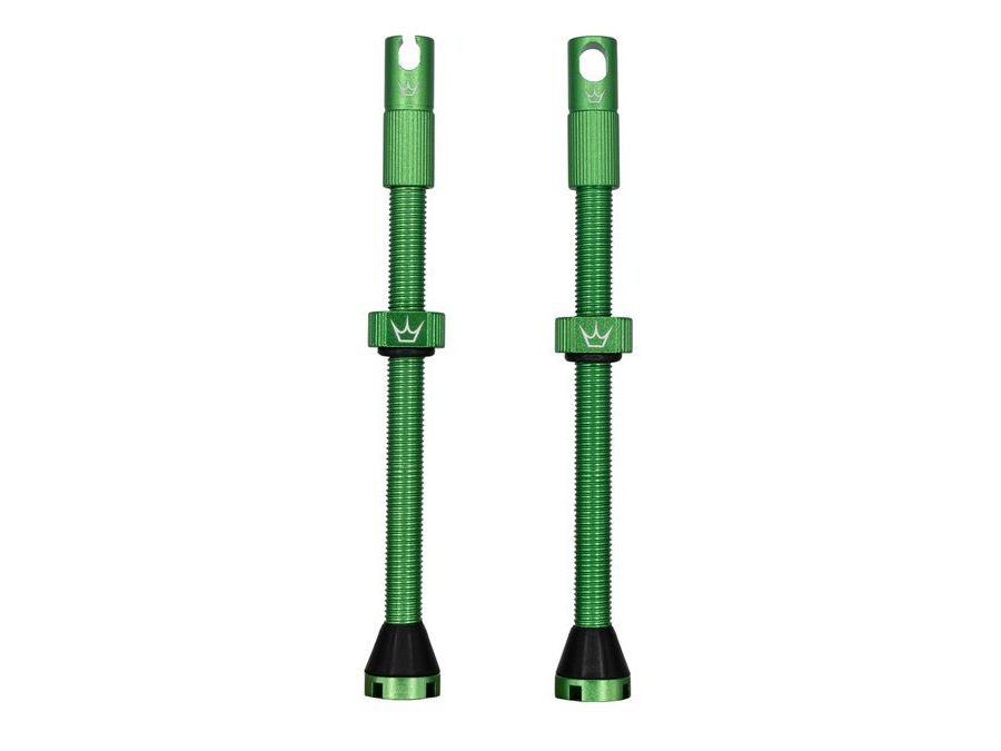 Bezdušové ventilky PEATY'S X CHRIS KING (MK2) EMERALD BEZDUŠOVÉ VENTILKY - 80MM