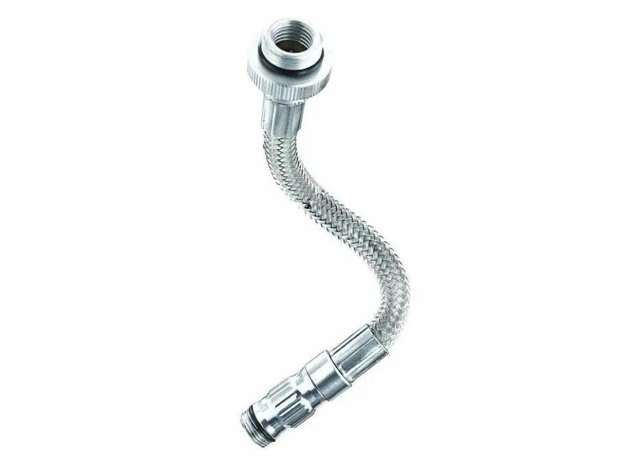 Hadička na bombičky LEZYNE PUMP HOSE CO2 FLEX HOSE SILVER
