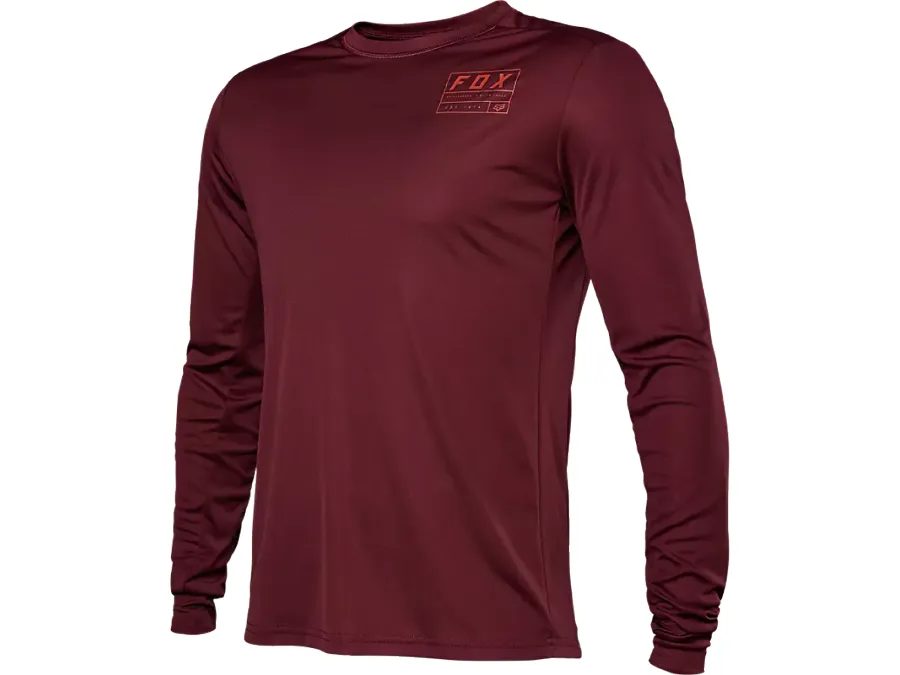 Pánský dres s dlouhým rukávem FOX RANGER SWATH, červený