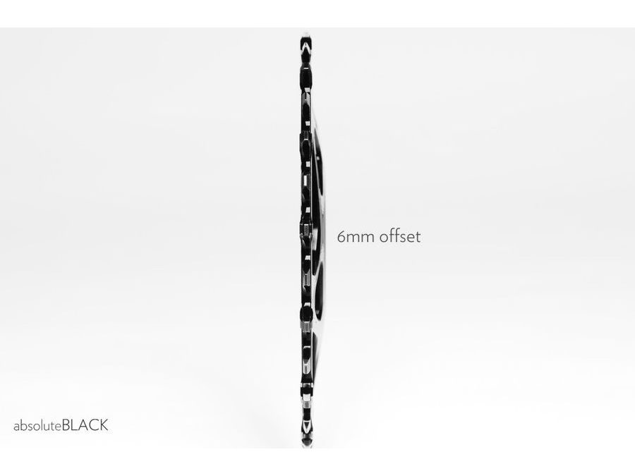 Převodník AbsoluteBlack SRAM OVAL offset 6mm