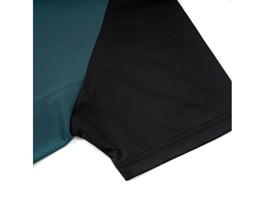 Dětský dres s krátkým rukávem HORSEFEATHERS Spike, petrol-black