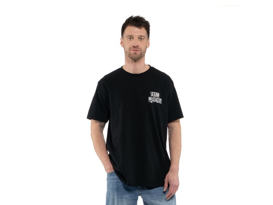 Pánské tričko s krátkým rukávem HORSEFEATHERS Xerox, black
