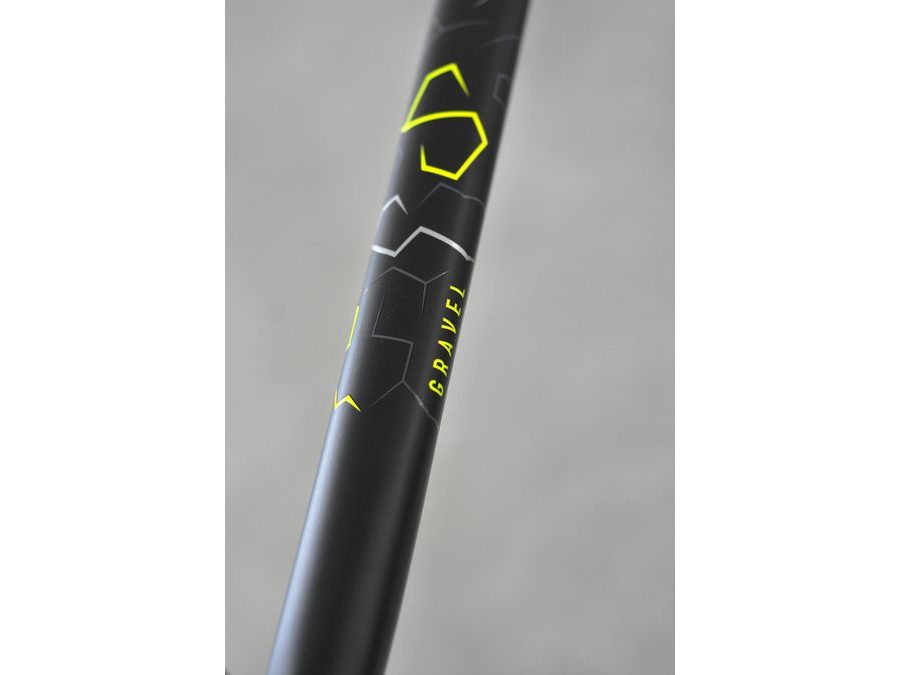 Rámový set Maxbike GRAVEL Al matně černý + vidlice + osy