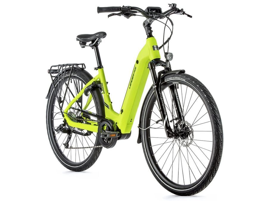 Městské elektrokolo Leader Fox SAGA 28", 2021 - zelené