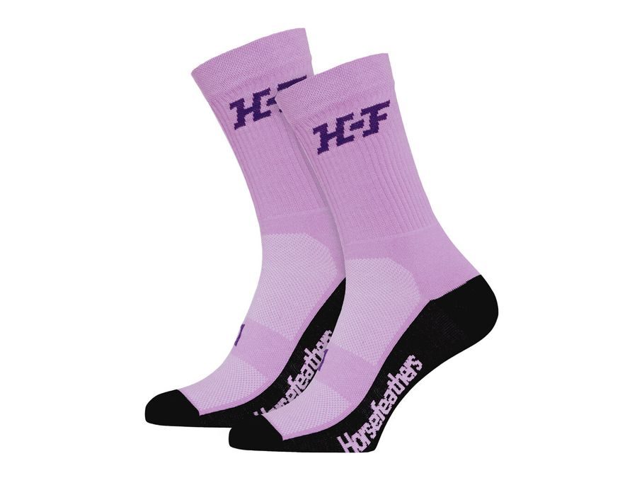 Dámské dlouhé technické funkční ponožky HORSEFEATHERS Jam Long W, iris