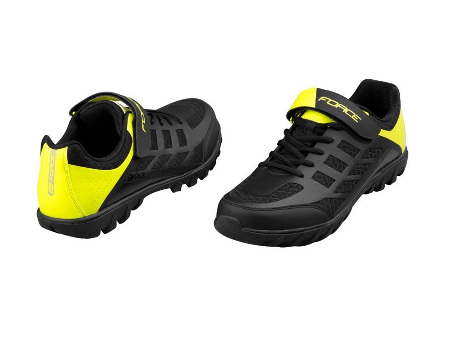 tretry FORCE GO2, černo-fluo