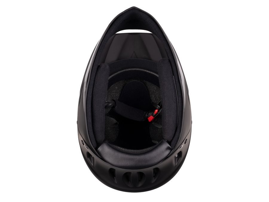 Juniorská integrální helma FORCE DOWNHILL, černá matná S - M