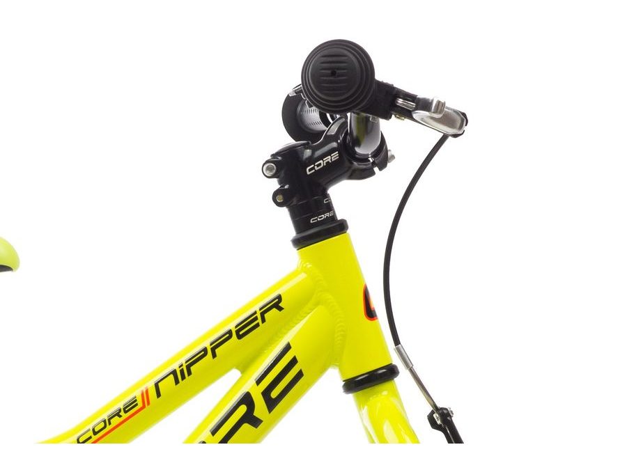 Dětské kolo Core Nipper Al 16", torpédo (7.07kg) - reflexní žlutá, Innova 2025