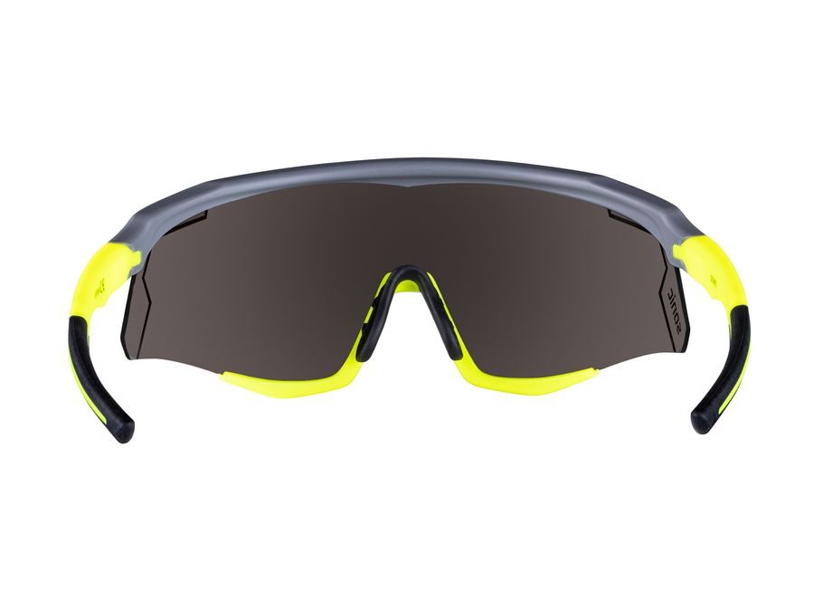 Brýle FORCE SONIC šedo-fluo, modro-fial. zrc. skla