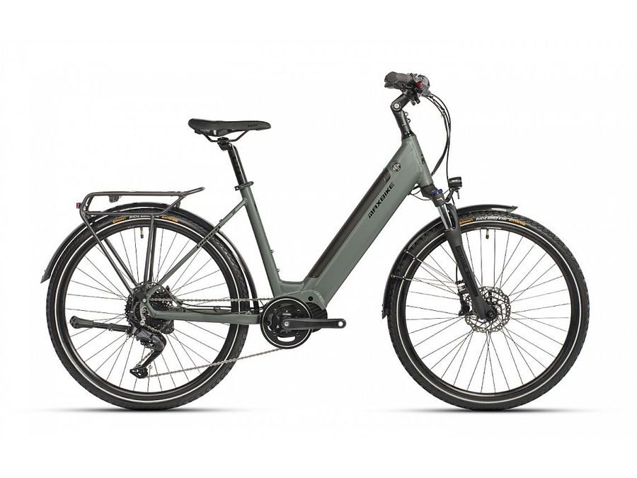 Městské elektrokolo MAXBIKE URBEA 26 pearl sea gray 2026