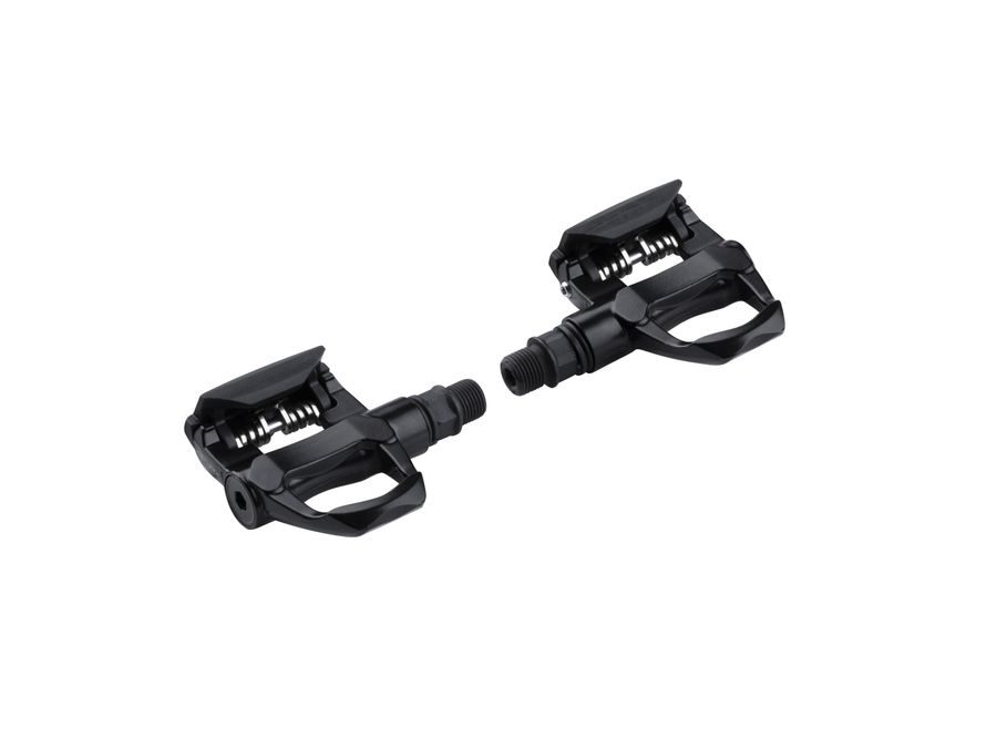 Pedály Force nášlapné silniční + zarážky, černé