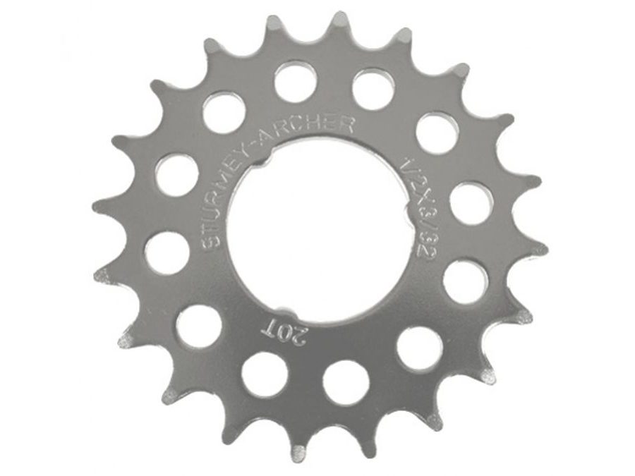 Pastorek Sturmey-Archer 21z 3/32" pro 2/3/5r stříb.