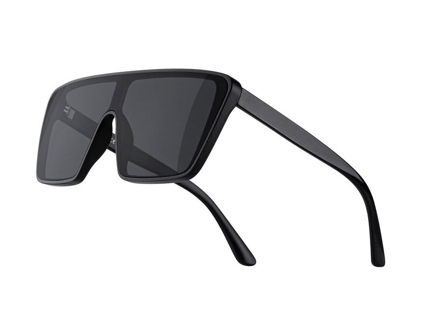 Brýle FORCE SCOPE, černé mat-lesk, černá skla