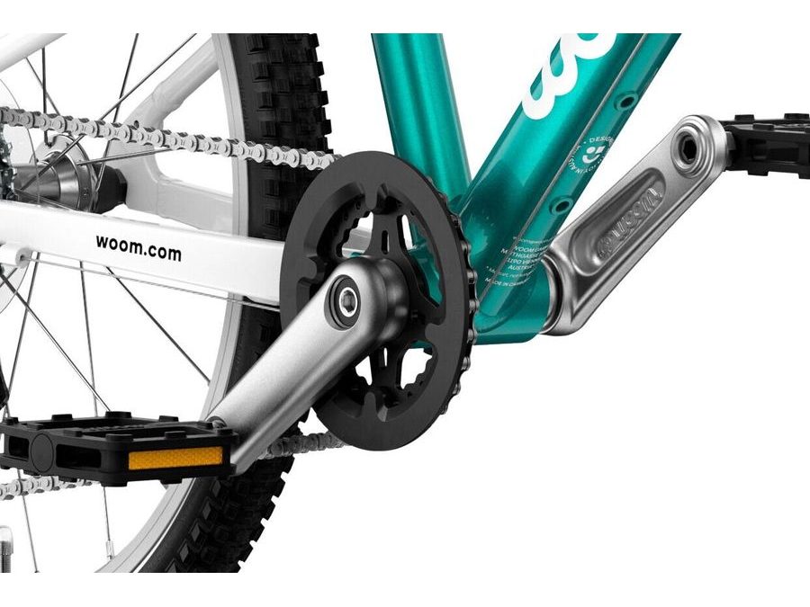 Dětské kolo Woom GO 4 20" - Metallic Turquoise (Zelená) 2025