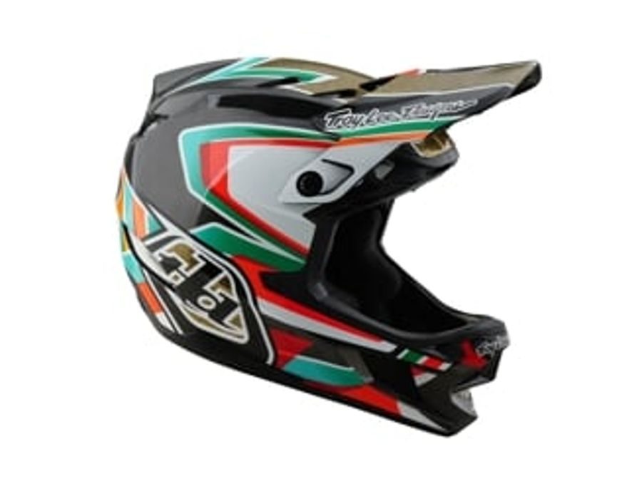 Integrální helma Troy Lee Designs D4 CARBON FRAMES BLACK/GOLD 2025