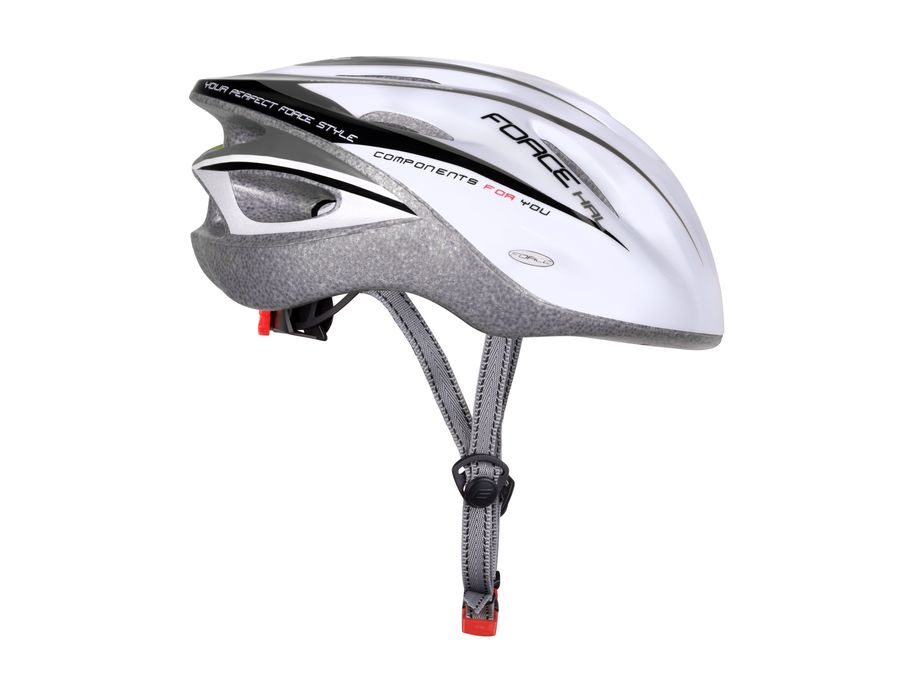 Helma FORCE HAL, bílo-černá