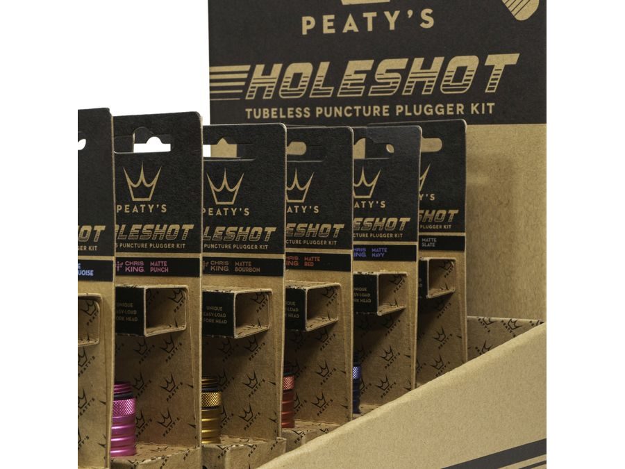 Box sad na bezdušové pláště PEATY'S HOLESHOT OPRAVNÁ SADA NA BEZDUŠOVÉ PLÁŠTĚ - 12 COLOURS MIXED