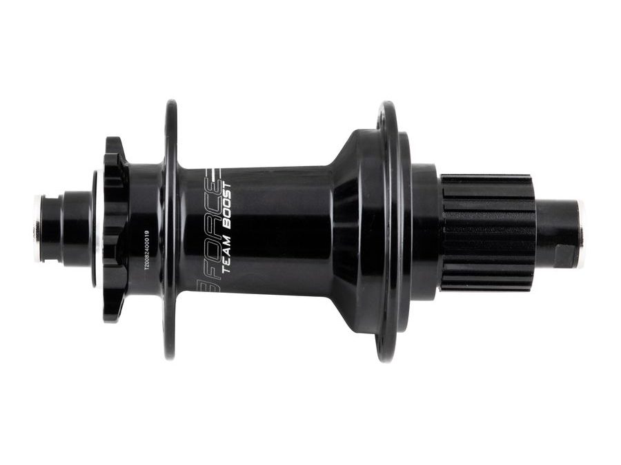 Náboj zadní FORCE TEAM BOOST X12, 6 děr k. 32děr, čer