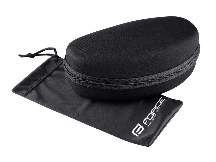 Brýle FORCE CREED černo-červené, červené revo skla