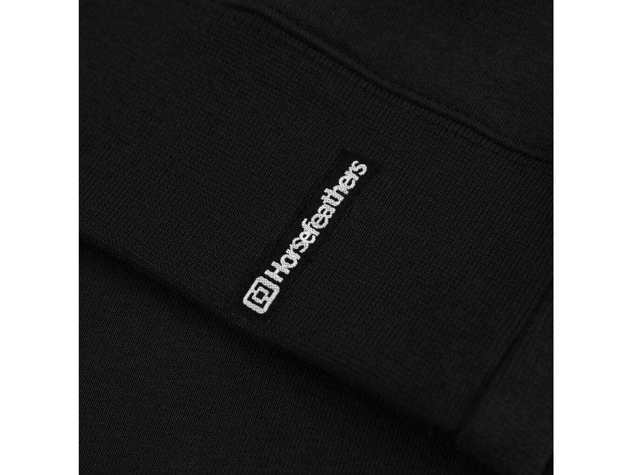 Pánská mikina HORSEFEATHERS Leader, black