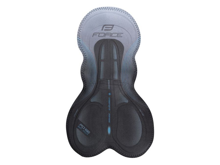 Dětské kraťasy do pasu s vložkou FORCE REFLEX LINE KID, černé