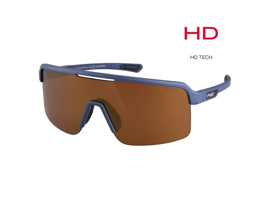 Sportovní sluneční brýle R2 HD BOOST AT114D, modro-šedé