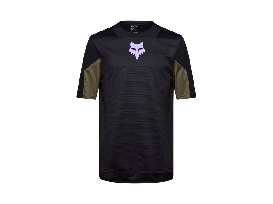 Pánský dres s krátkým rukávem Fox Defend Ss Jersey Park, Black