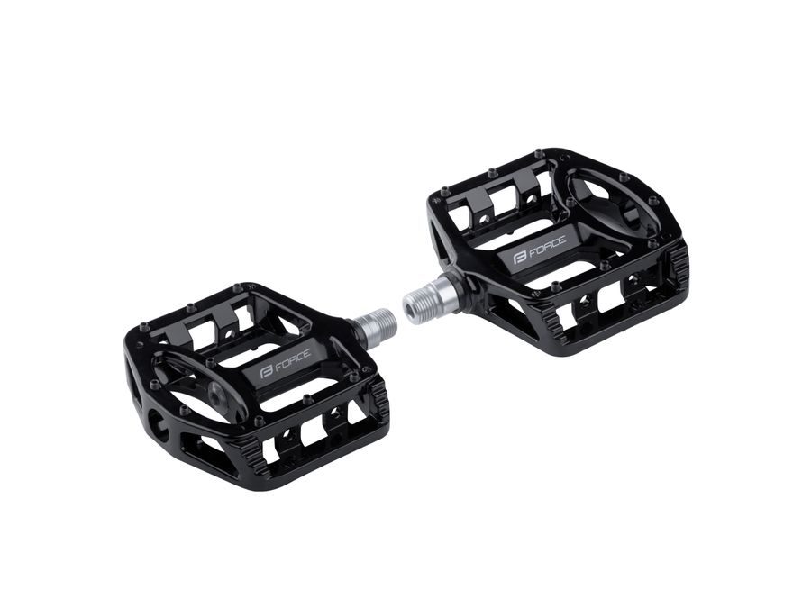 Pedály Force BMX platforma magnesium výměnné piny, černé