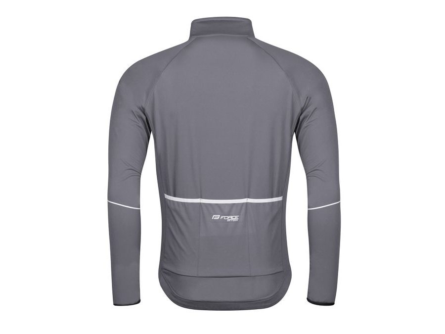 Pánská bunda FORCE ARROW softshell, šedá