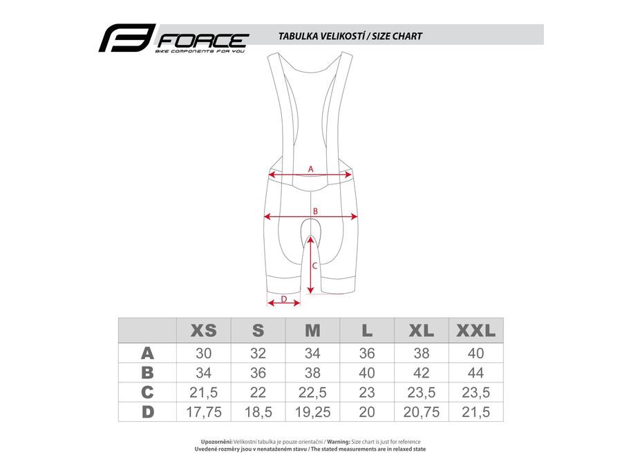 Dámské kraťasy se šráky a vložkou FORCE POINTS LADY, černo-bílé