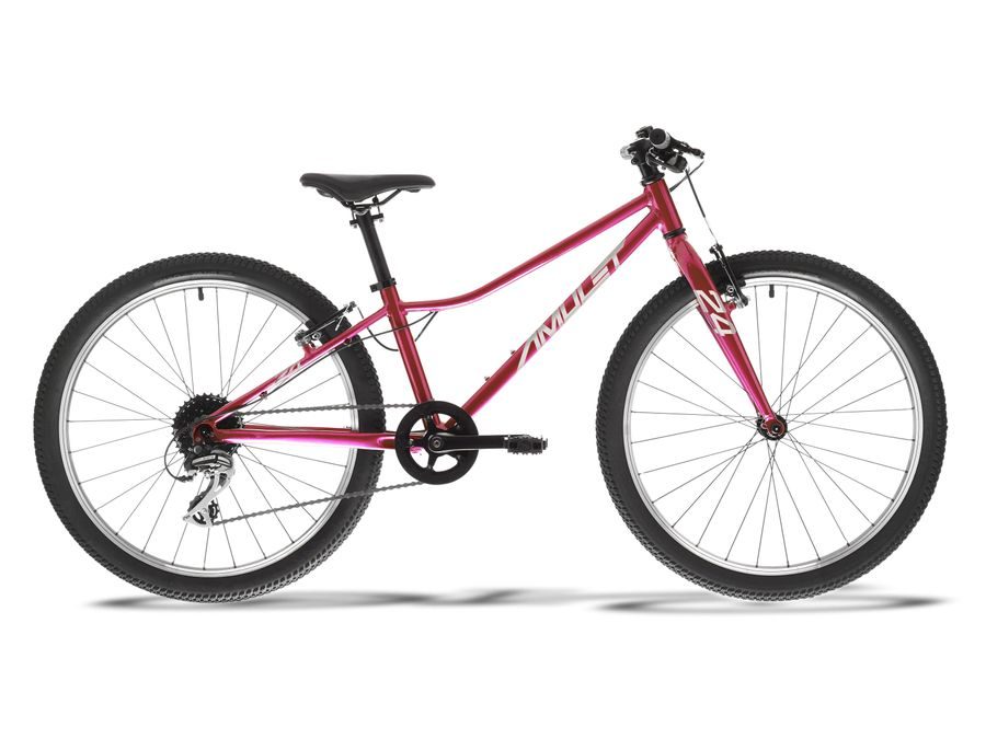 Dětské kolo AMULET 24" TOMCAT, Rapsberry pearl/silver 2026