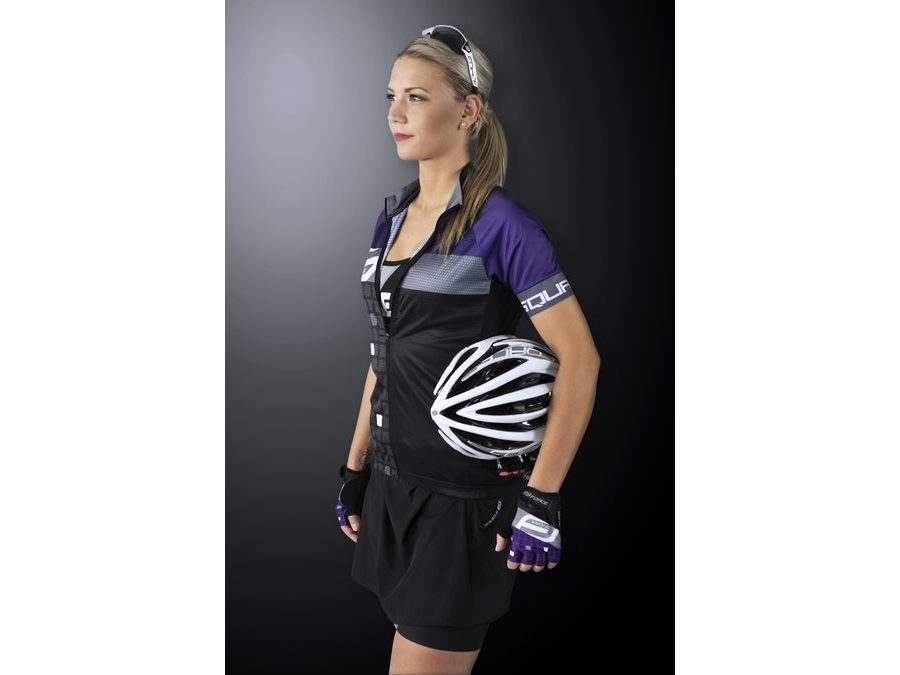 Dámská sukně do pasu s vložkou FORCE DAISY, černá