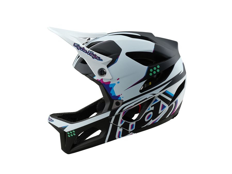 Integrální helma Troy Lee Designs STAGE TROOPER WHITE 2025