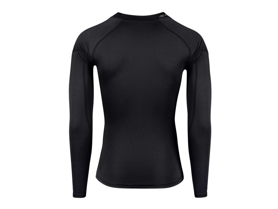 Funkční triko neprofuk FORCE GUARD dlouhý rukáv, černé