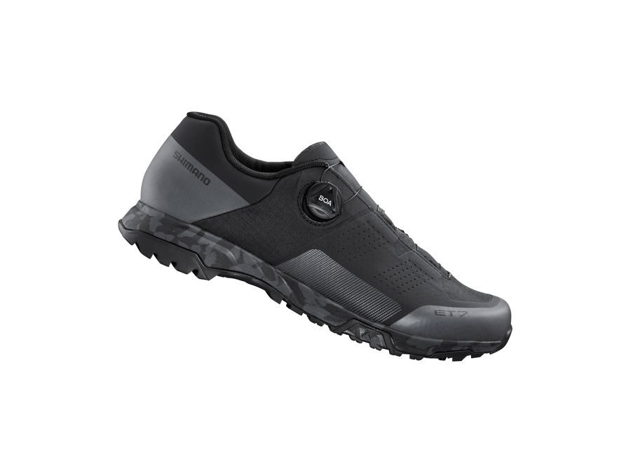 Tretry turistické SHIMANO SH-ET700, pánská - černá