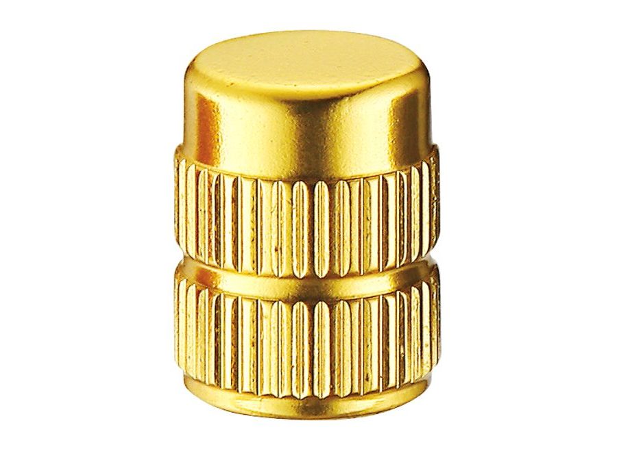 Čepičky autoventilku 2ks TOKEN zlaté