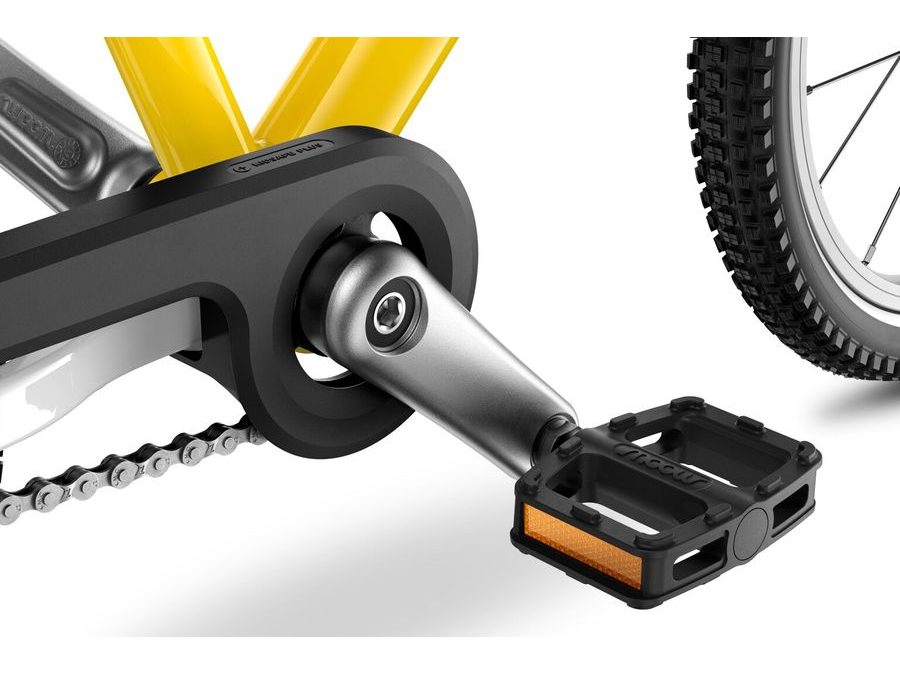 Dětské kolo 16" WOOM 3 AUTOMAGIC Vibrant Yellow (Žlutá) 2025