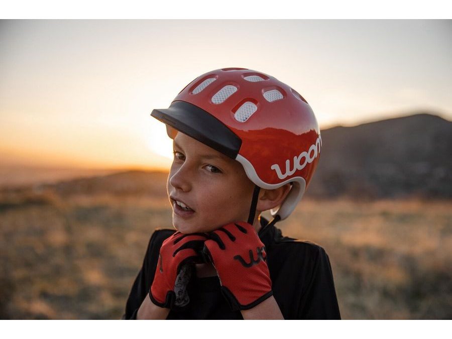 Dětské dlouhoprsté rukavice Woom 5 Tens, sky blue