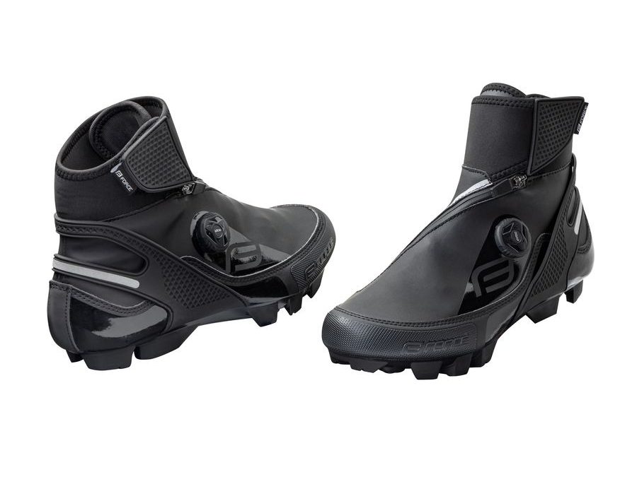 tretry zimní FORCE MTB GLACIER, černé