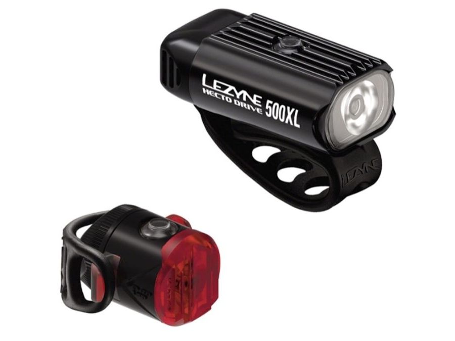 Sada světel LEZYNE LIGHT HECTO DRIVE 500XL / FEMTO USB C PAIR