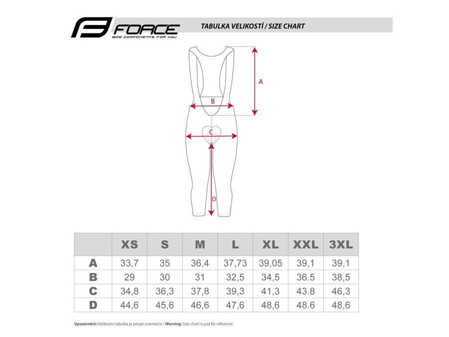 Pánské 3/4 kalhoty se šráky a vložkou FORCE STORY, černé