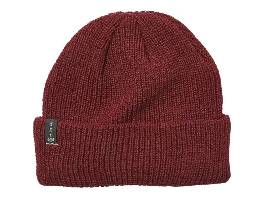 Kulich Fox Machinist Beanie, Cranberry