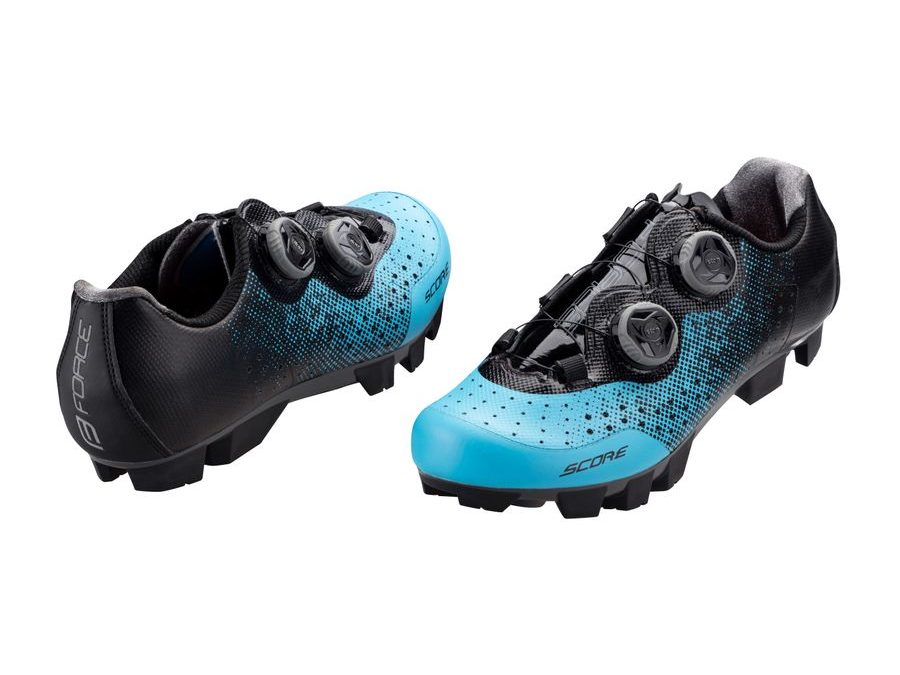 tretry FORCE MTB SCORE, modro-černé