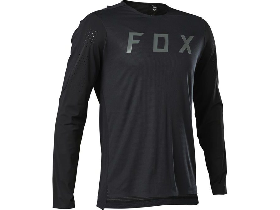 Pánský dres s dlouhým rukávem FOX Flexair Pro Ls Jersey, Black